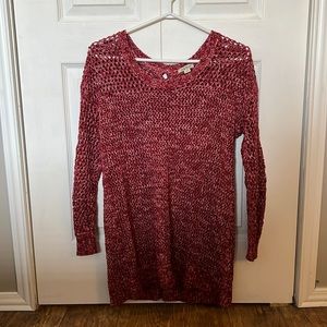 Lucky Brand Lace Up Back Sweater